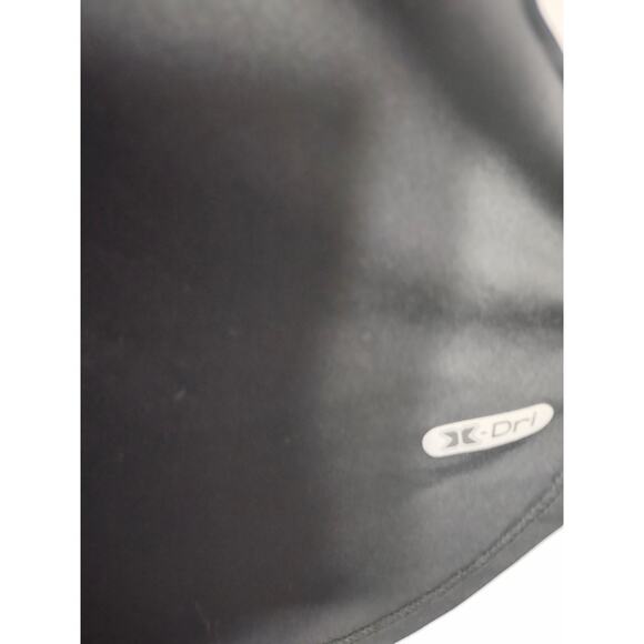 MTA Sports Women Black Racerback Tank Top with built in bra - Picture 3 of 5